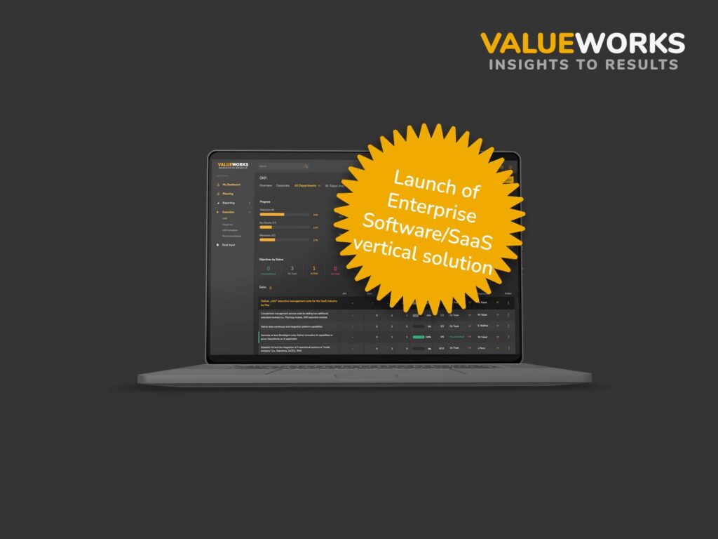 ValueWorks launching enterprise software saas vertical solution