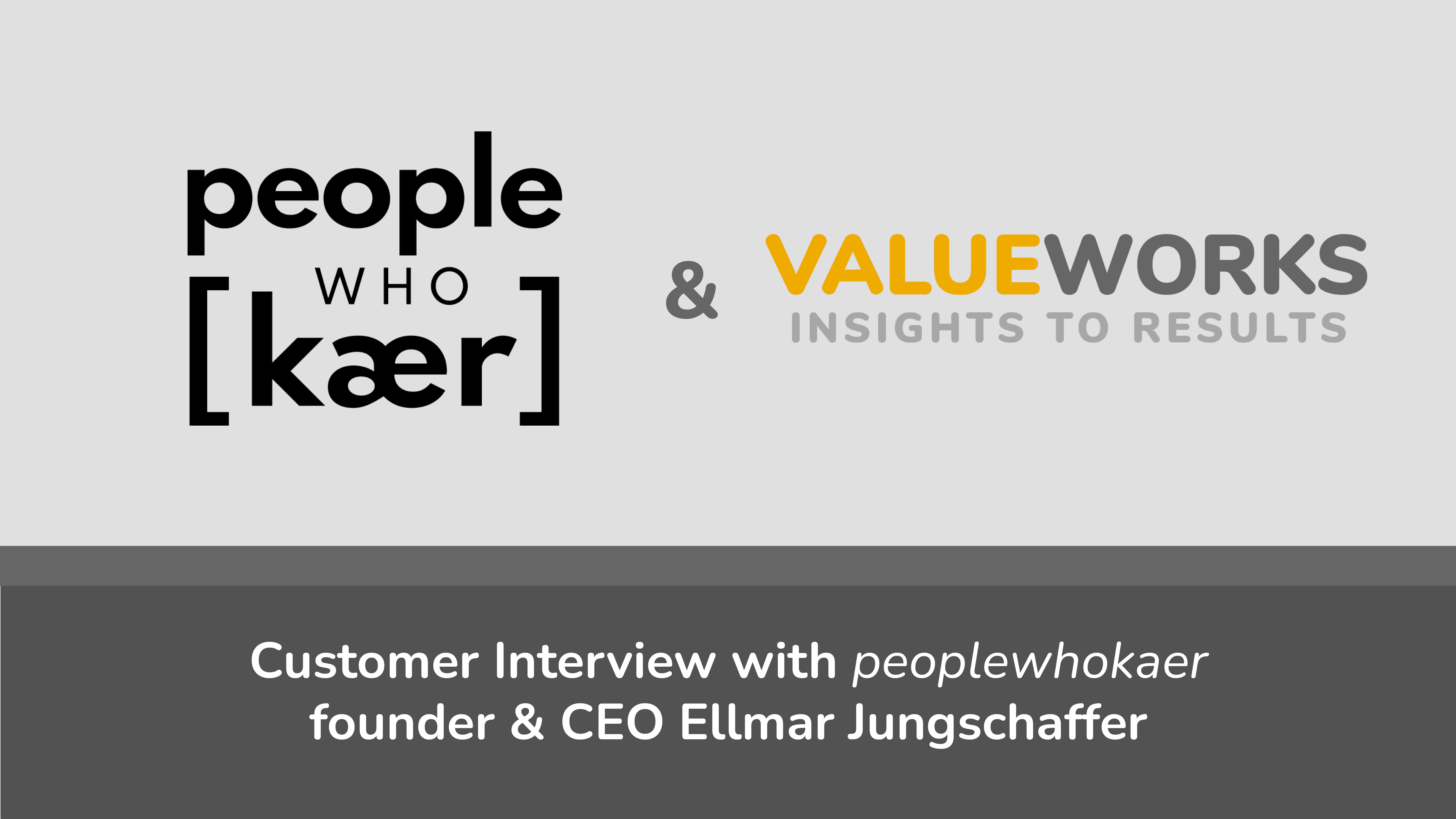 Titel Einblendung people who kaer